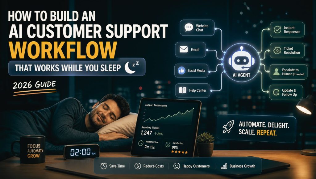 Build an AI Customer Support Workflow